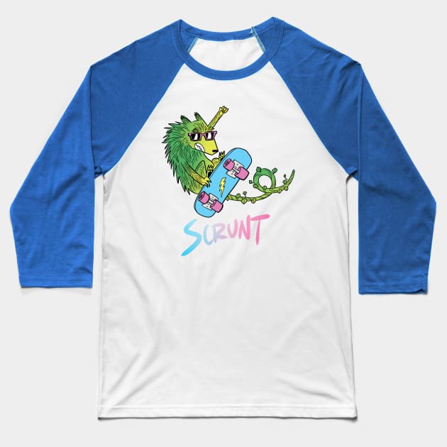 Radical Scrunt Baseball T-Shirt by Blank Check